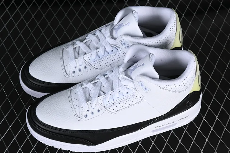 All categories Air Jordan Jordan series basketball shoes Air Jordan 3 Fragment Design x Air Jordan 3 AJ3 Joe 3 heel oxidized version Hiroshi Fujiwara co-branded DA3595-100